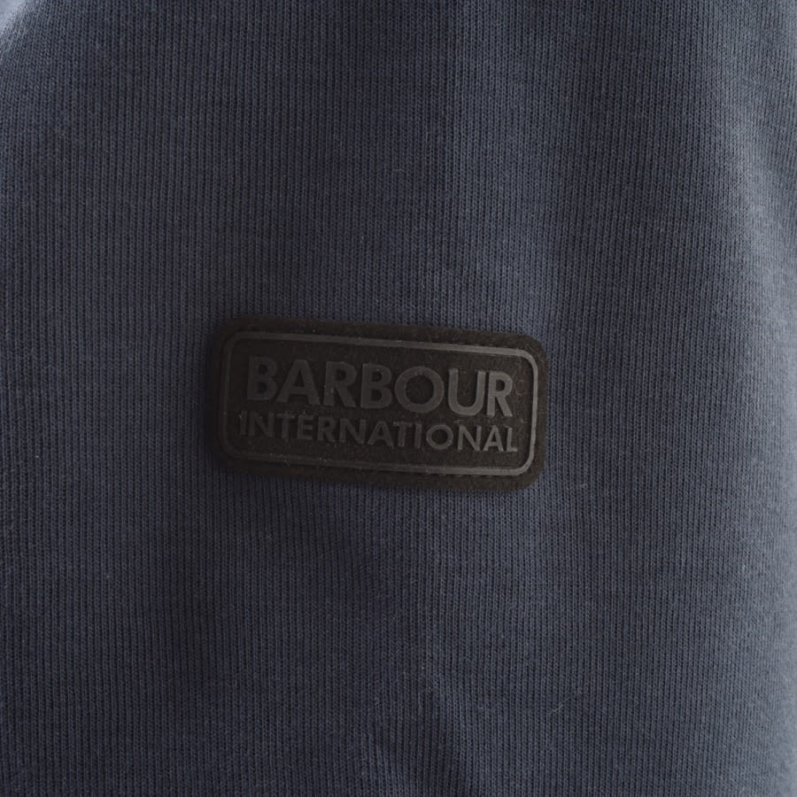 Alternative Image for ProductBarbour International Half Zip Sweatshirt Navy3
